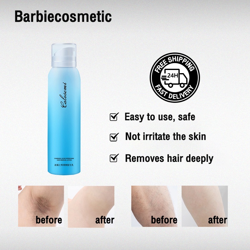 Permanent hair removal mousse 150ml hair removal mousse depilatory