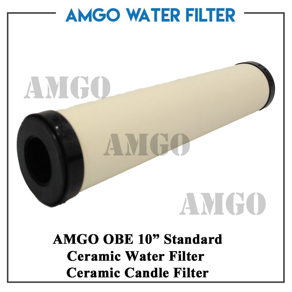 AMGO OBE 10" Standard Ceramic Water Filter,Ceramic Candle Filter Shopee Malaysia
