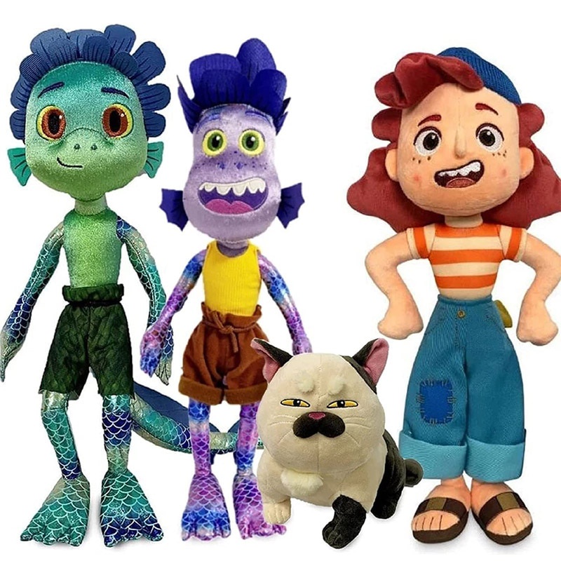 CymbidiumDisney Pixar Luca Plush Luca Alberto Machiavelli Giulia Sea Monster Plush Toys Soft