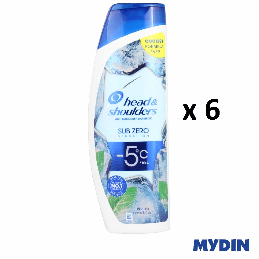Head & Shoulder Sub Zero Shampoo (300ml x 6) New PGMall