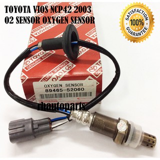 89465-52050, 89465-52060 O2 SENSOR DENSO TOYOTA YARIS VIOS NCP42 LEXUS