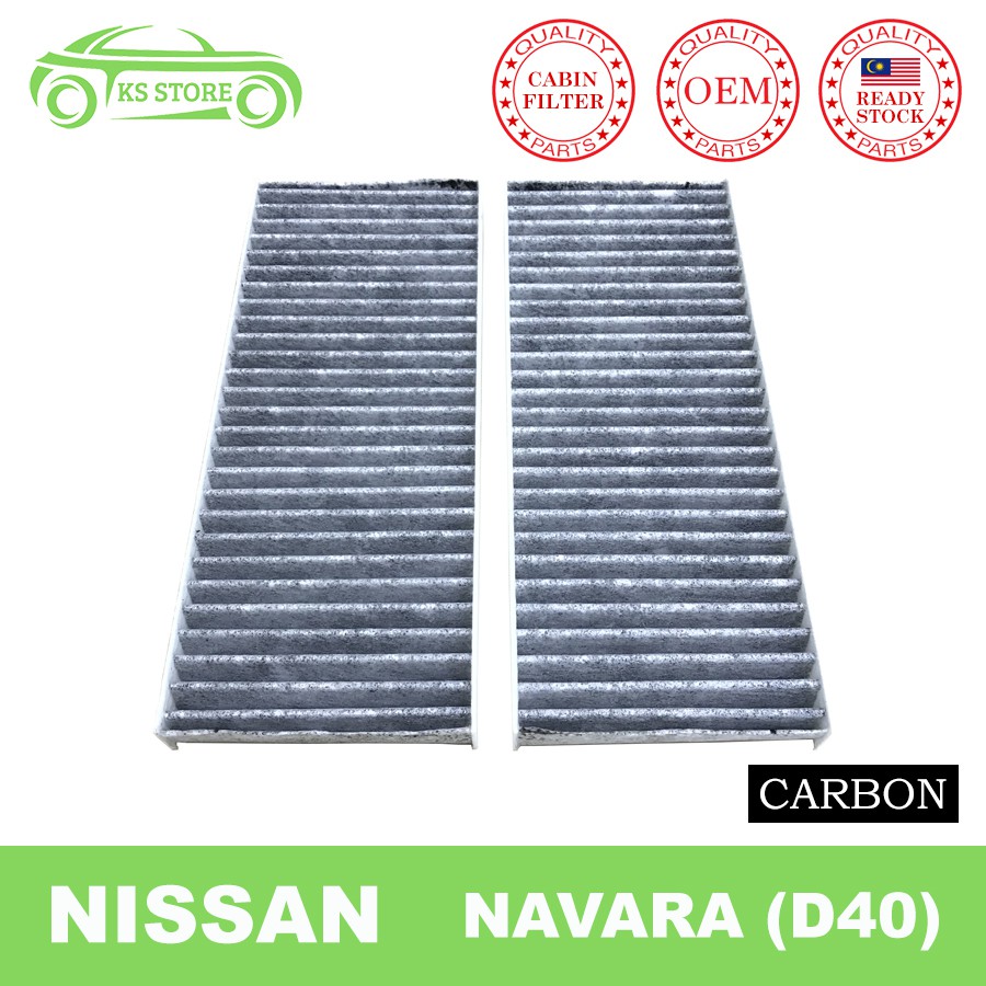 Nissan Navara D40 Carbon Cabin Air Filter Active Carbon Shopee Malaysia