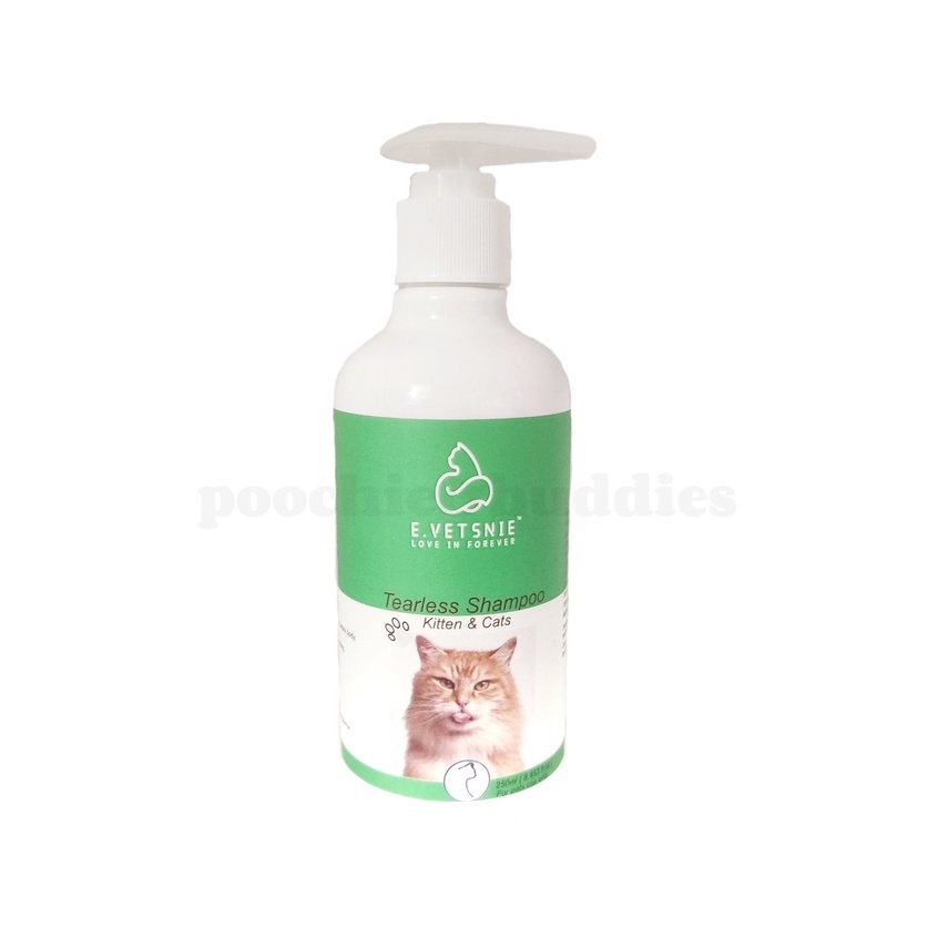 EVetsnie Tearless Shampoo Cats Kitten 250ml READY STOCK Shopee