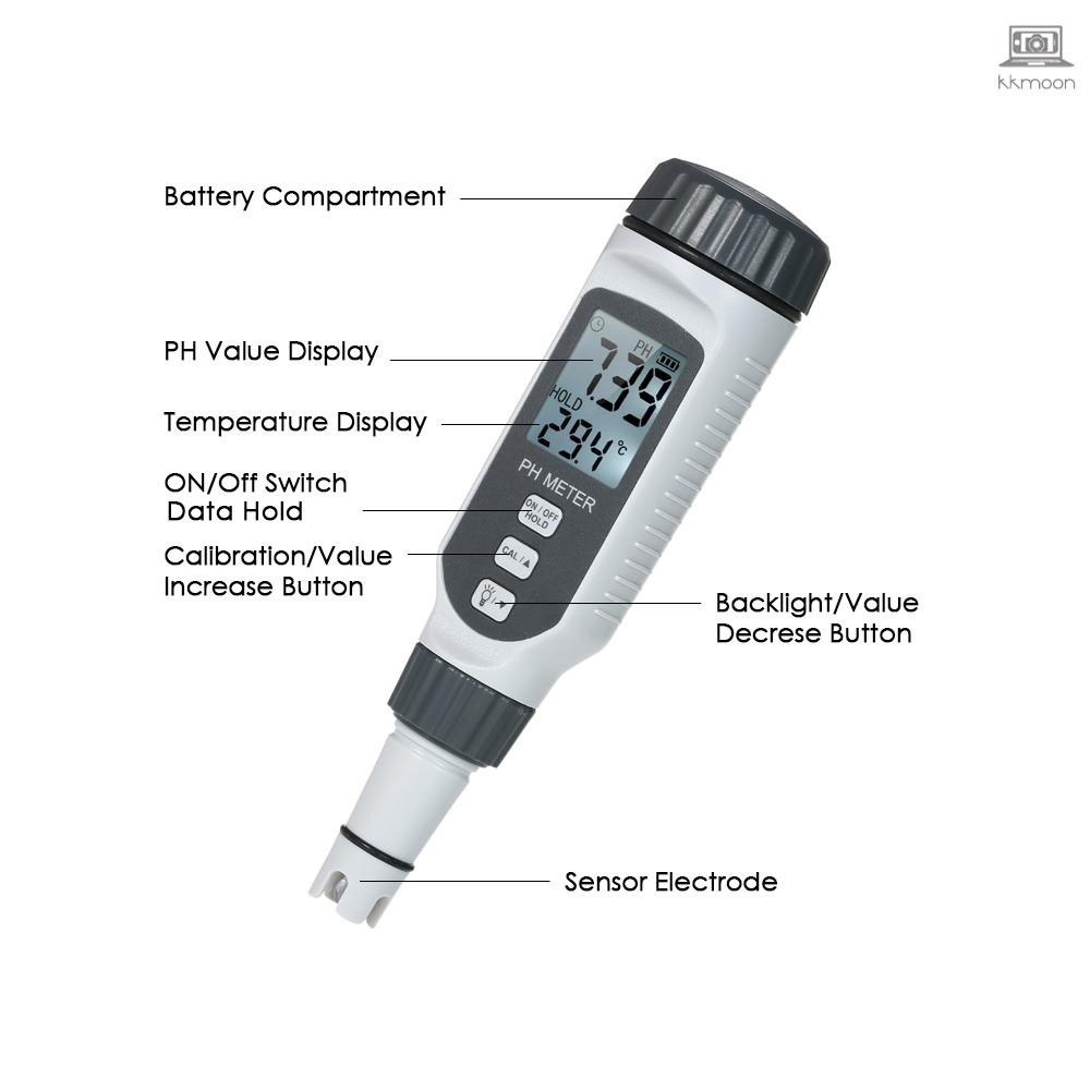 SMART SENSOR Professional pH Water Quality Tester High Precision