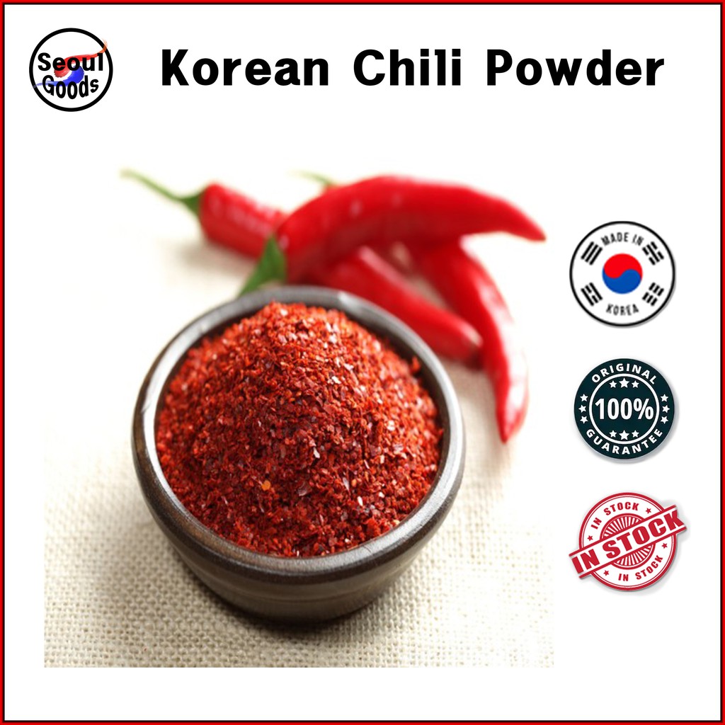 Korean Chilli Powder/Korean Chilli Flakes/Gochugaru/고추가루/红辣椒粉 Shopee