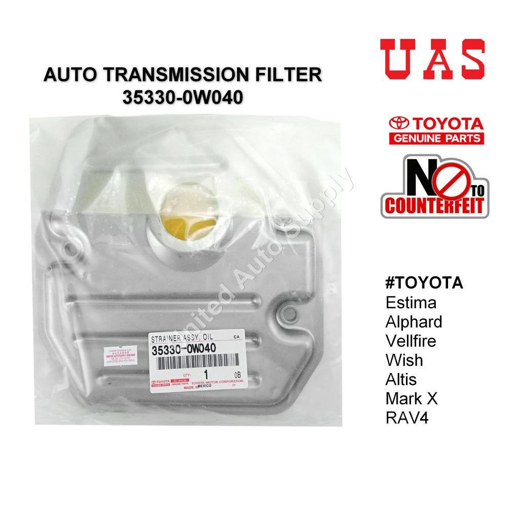 TOYOTA Auto Filter Auto Transmission Filter 353300W040 For Estima