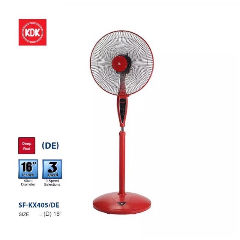 KDK Stand Fan 16Inch KX405 100 Original Shopee Malaysia