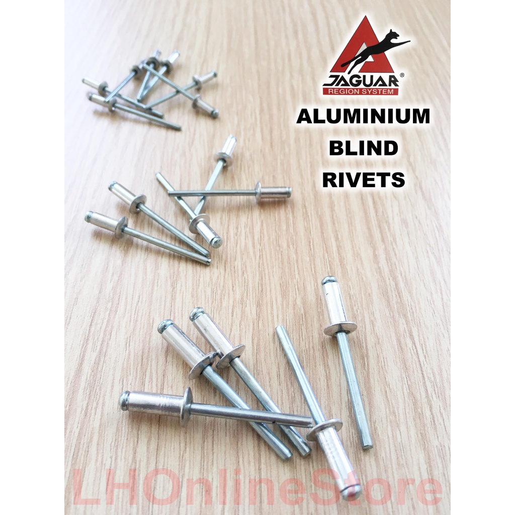 (Jaguar) Aluminium Blind Rivets / Mata Rivets (Made in Malaysia