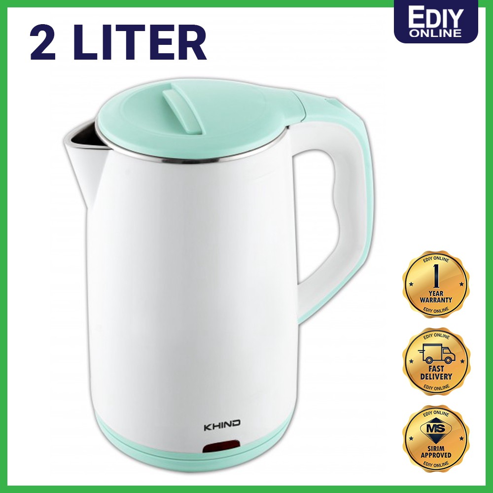 Khind 2.0L Jug Kettle (EK2000) Shopee Malaysia