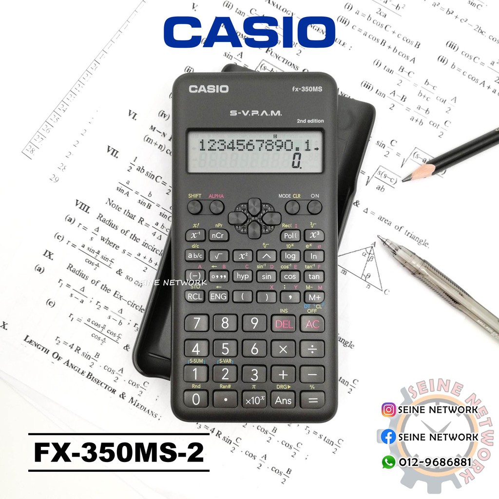 [MultiFunction Scientific] Casio Calculator Account Student Schools