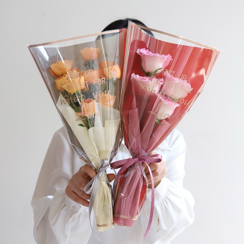 50pcs Bouquet Wrapping Paper Pembalut Bunga Kertas Florist DIY