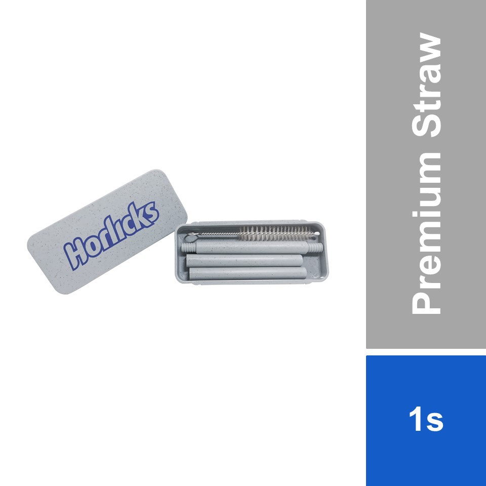 [Gift Redemption] Horlicks Premium Straw Set 100g Shopee Malaysia