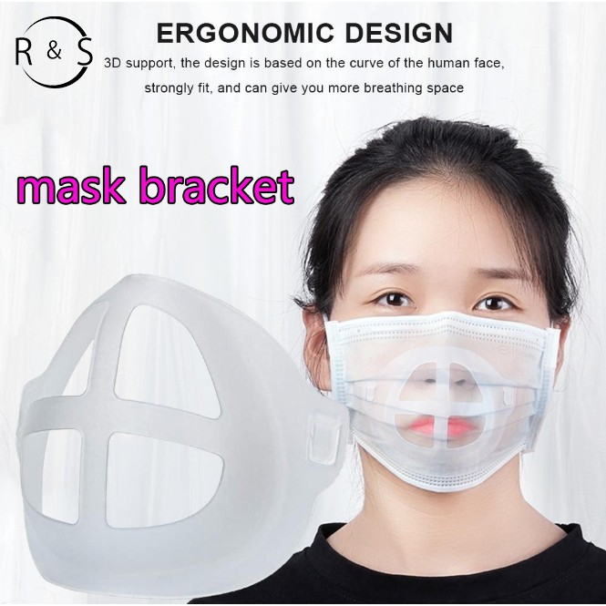 Face Mask Bracket holder Face Mask Bracket Silicon Nose Pads Smoothly
