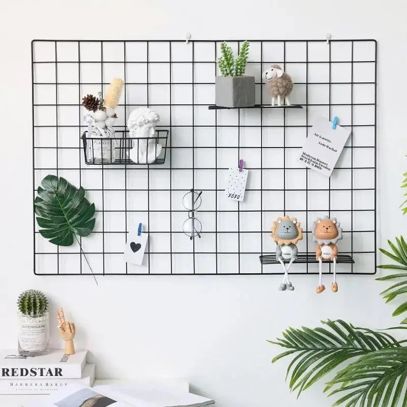 Decorative Grid Wall 45x65cm Room Deco Grid Wall Rack Wall Deco DIY