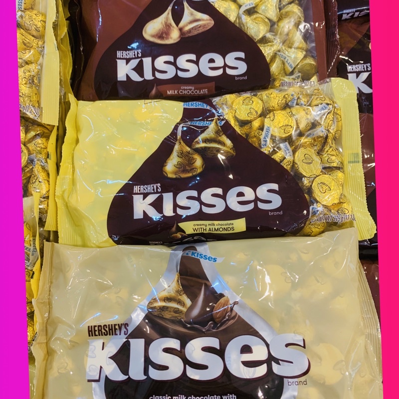Kisses Hershey Chocolate Murah Almonds Creamy Milk Chocolate with