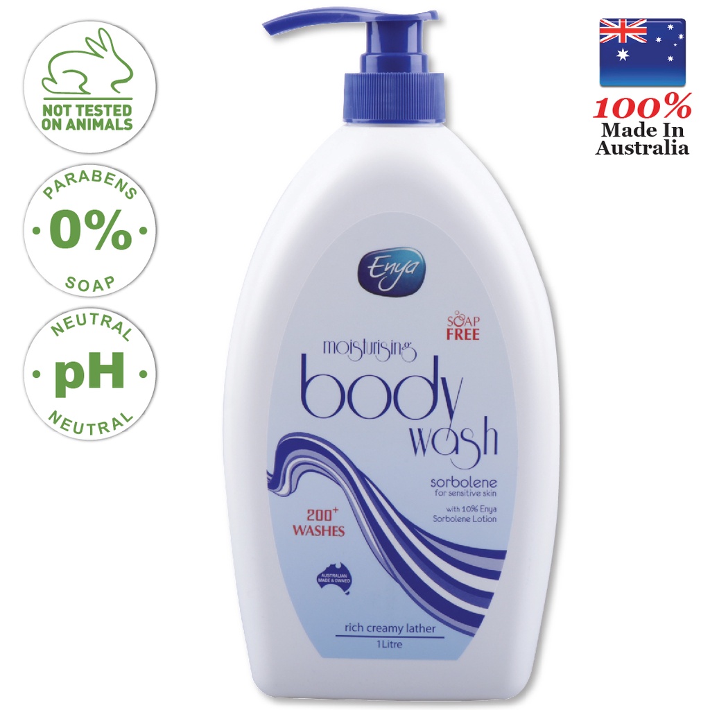Magicboo Enya Moisturising Body Wash Sorbolene 1L Shopee Malaysia