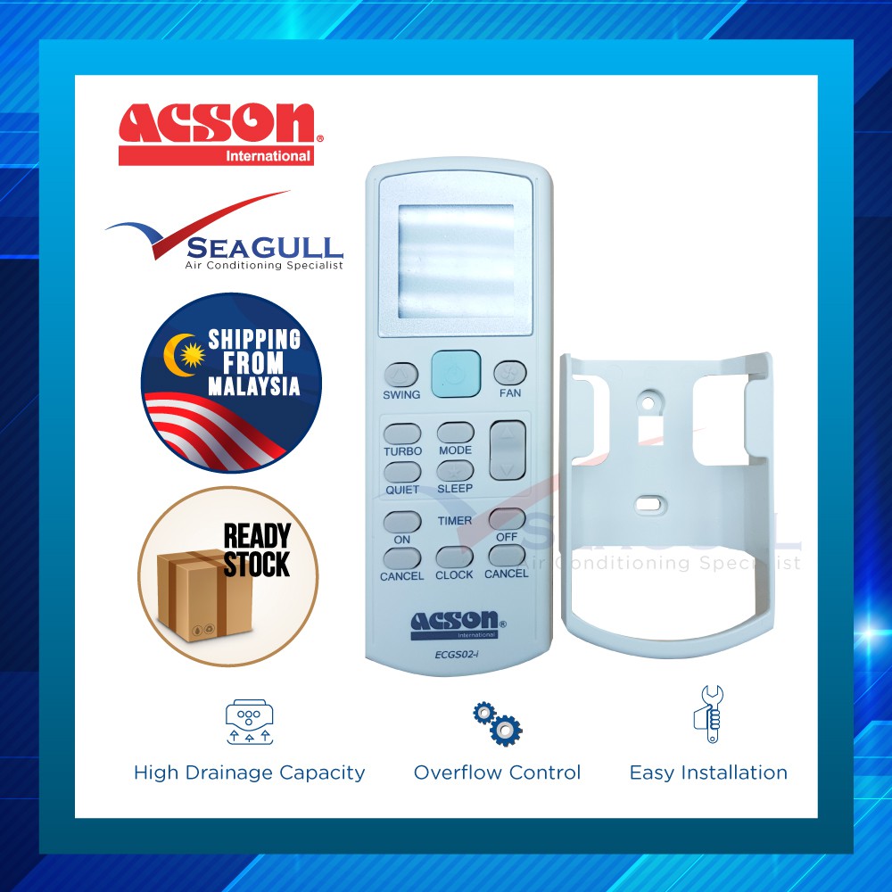 Acson Original Air Conditioner Remote Controller (With Battery