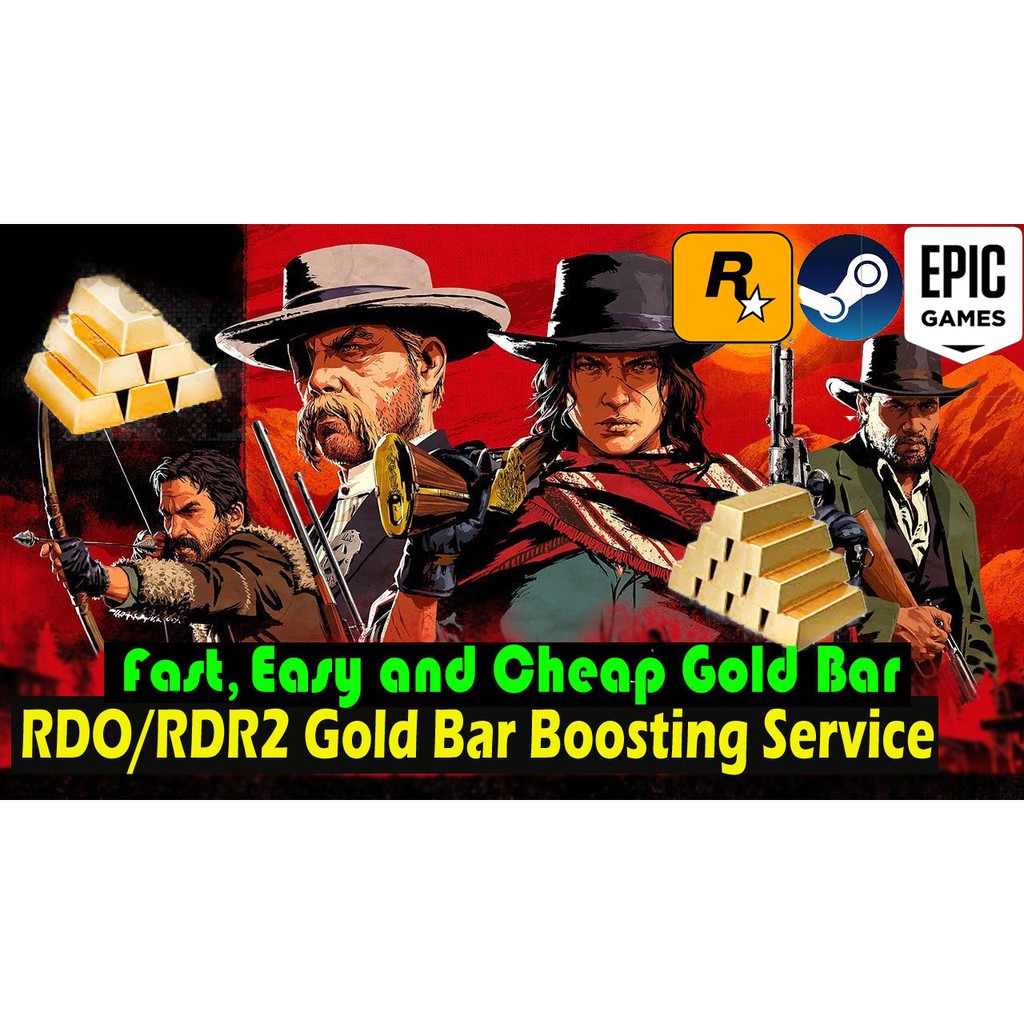 [💻PC ONLY] Red Dead Online /Red Dead Redemption 2 Online Gold Bar