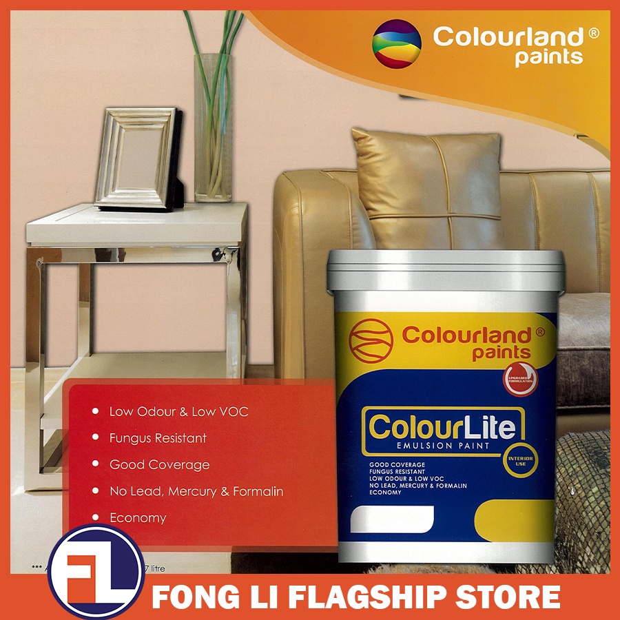 Clearance Stock 7L Interior Wall Emulsion Paint ( Colourland Colourlite