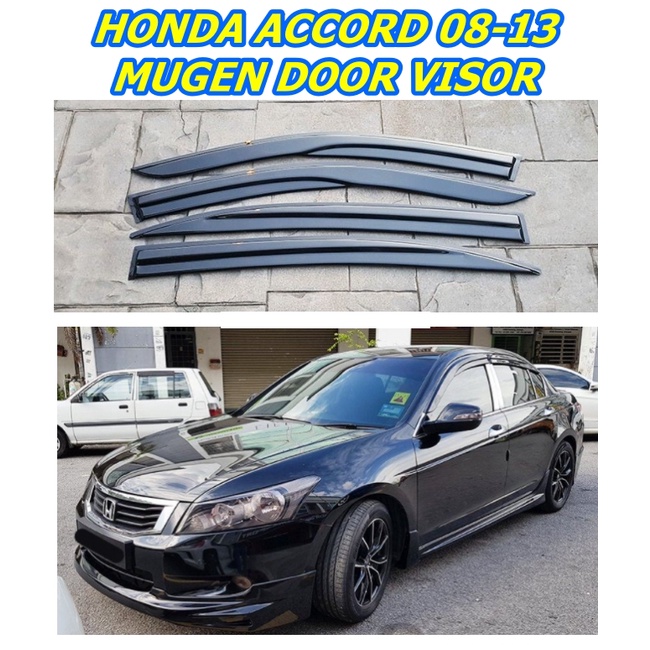 HONDA ACCORD 0813 MUGEN DOOR VISOR MADE IN MALAYSIA Shopee Malaysia