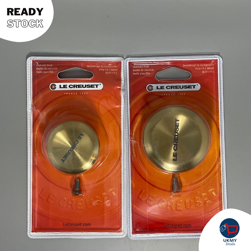 Le Creuset Knob (Gold/Copper) Shopee Malaysia