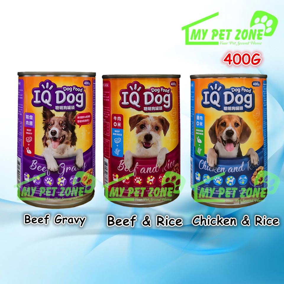 IQ Dog Canned 400G / Dog Wet Food Shopee Malaysia