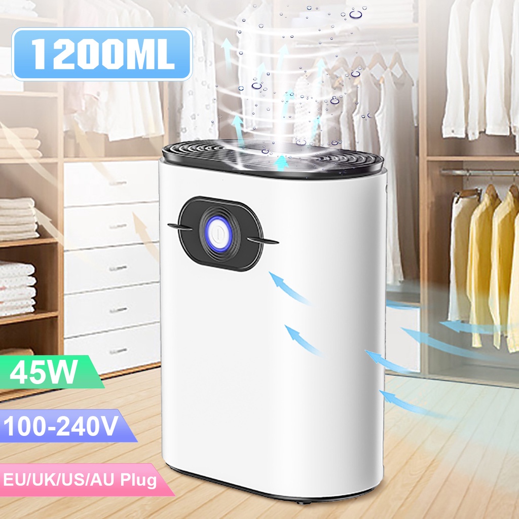 1200ml Home Dehumidifier Negative Ion Air Cleaner Energy Saving Air