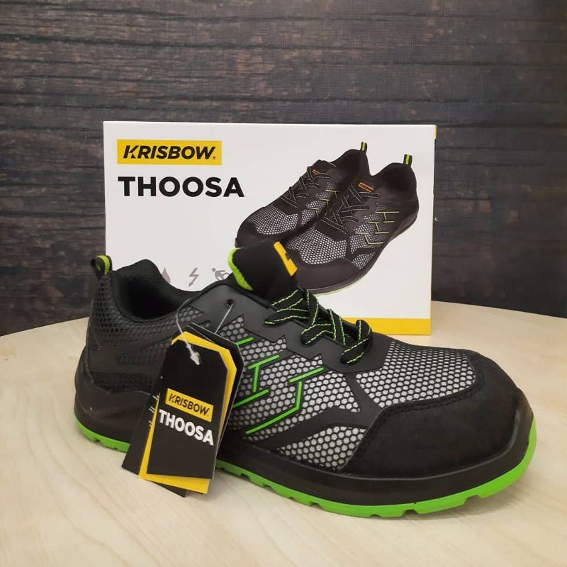 Krisbow 100 original Thoosa Safety Shoes Shopee Malaysia