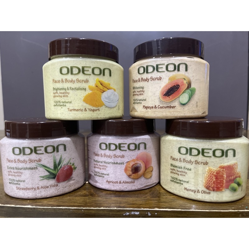 ODEON face & body Scrubs 300ml Shopee Malaysia