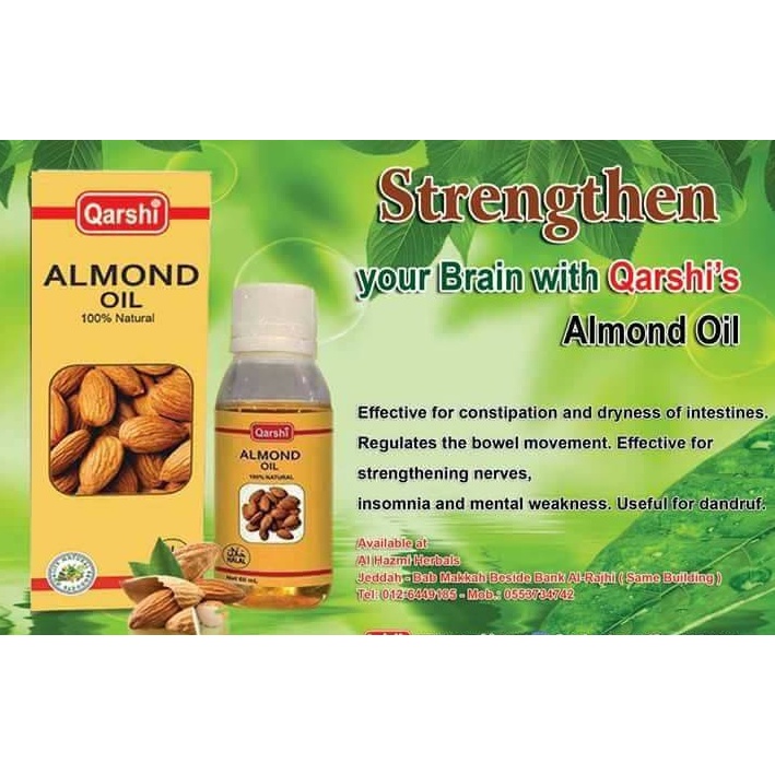 Qarshi Almond Oil (60ml) Shopee Malaysia