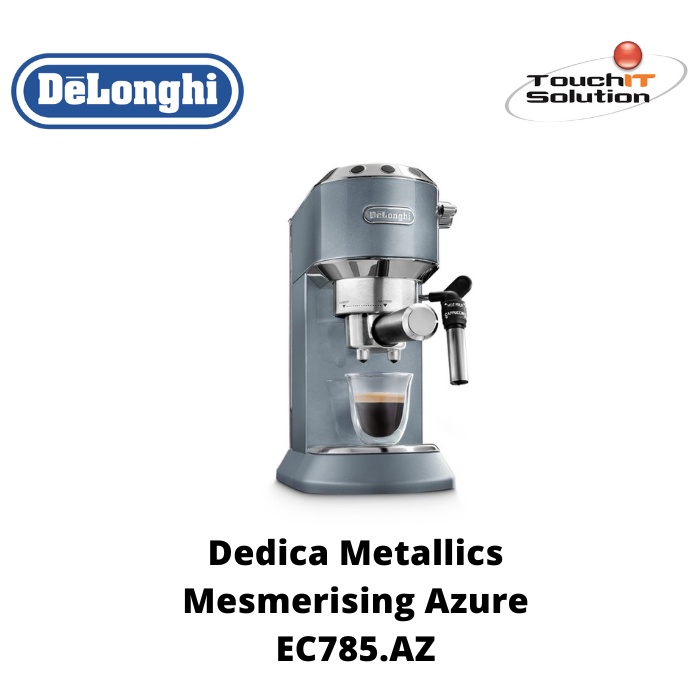 DELONGHI EC785.AZ Dedica Metallics Mesmerising Azure Pump Espresso