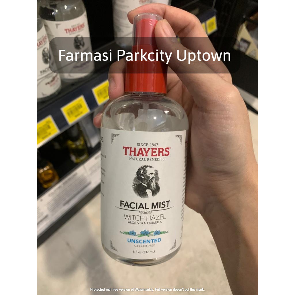 Thayers Facial Mist Unscented 237ml 0288 Shopee Malaysia