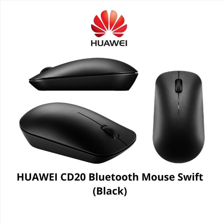 Huawei CD20 Bluetooth Mouse SWIFT (Grey/black) Shopee Malaysia