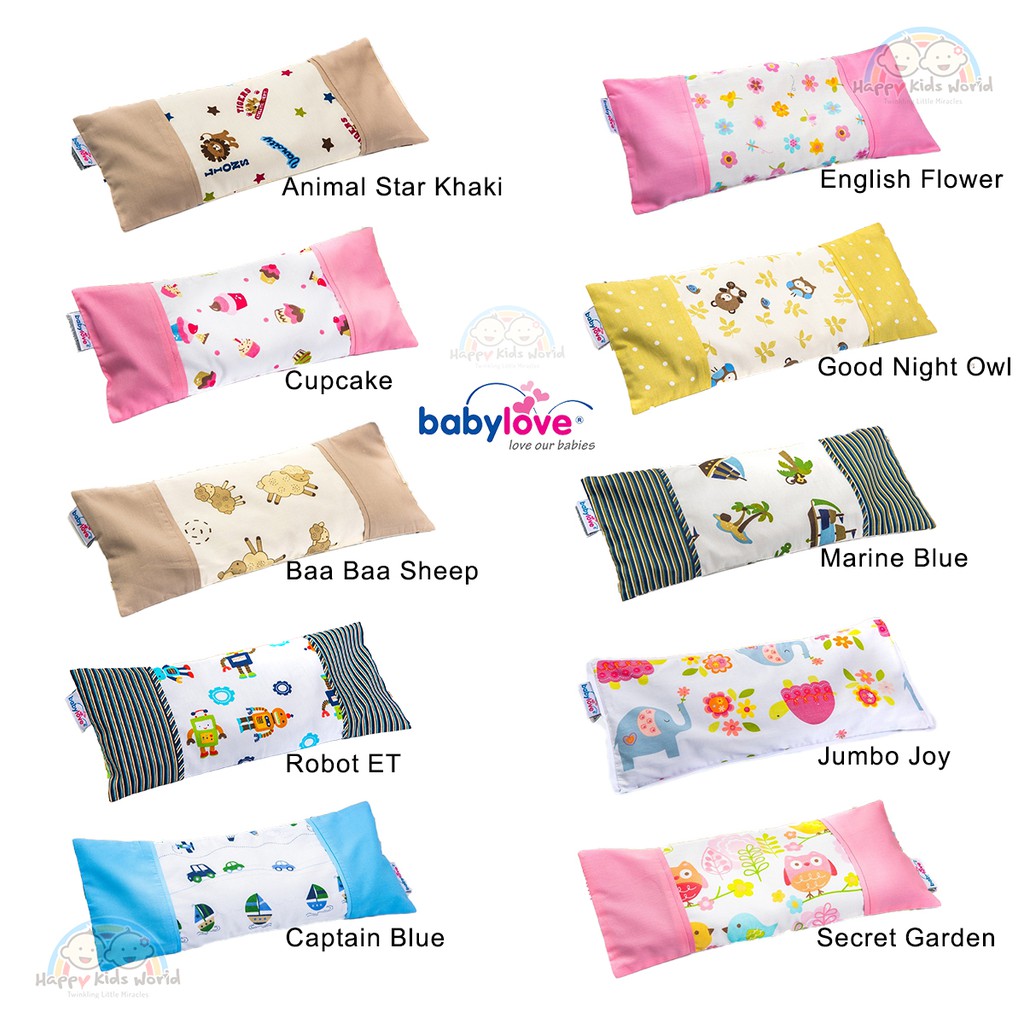 Babylove Baby Organic Latex Bean Pillow Shopee Malaysia