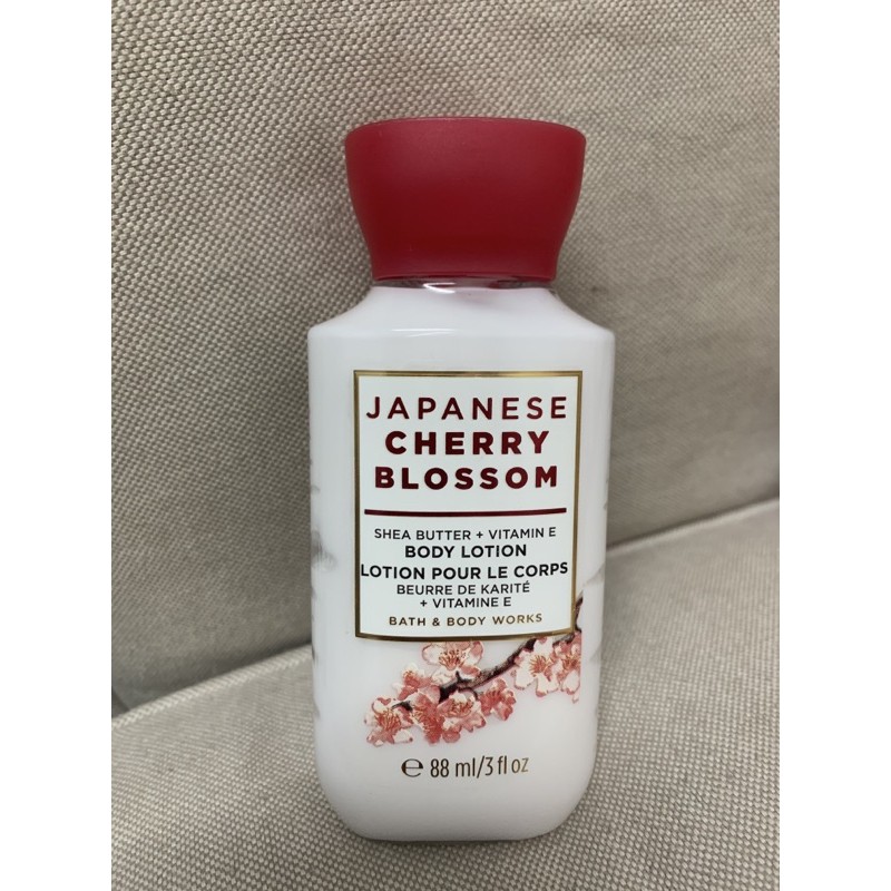 Bath & Body Works Japanese Cherry Blossom Body Lotion 88ml Shopee