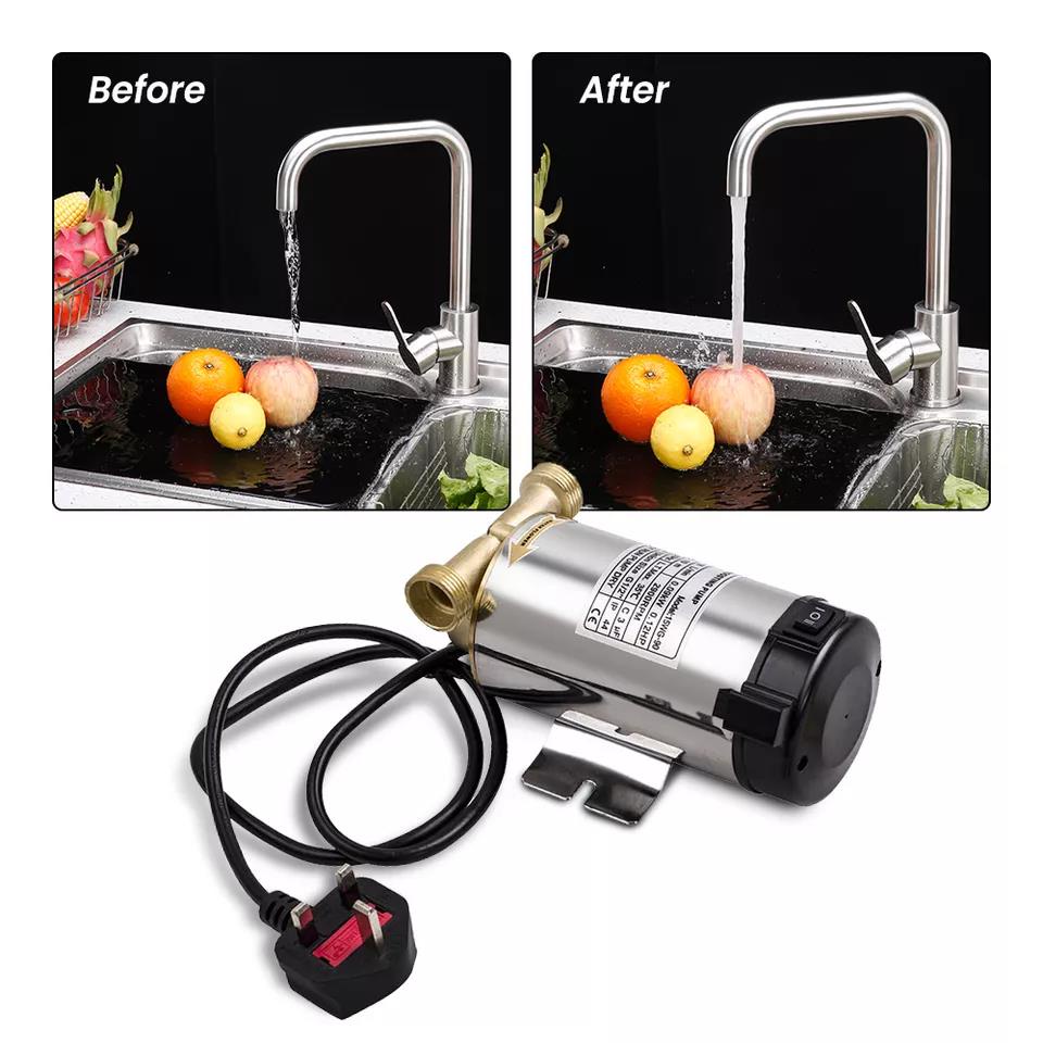 2900RPM Automatic Water Pressure Booster Pump Home Shower Washing 90W