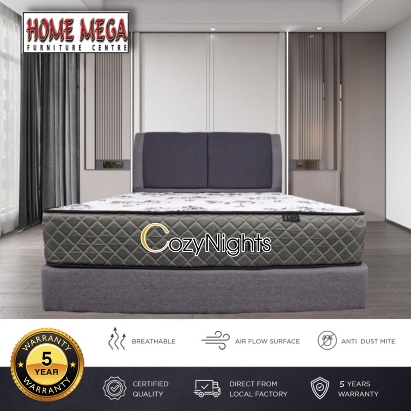[Free Shipping] Home Mega Cozynights 8" Synthetic Latex Foam Mattress