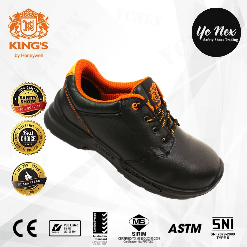 King's LowCut Laced Safety Shoes, Model KWS200 ubicaciondepersonas