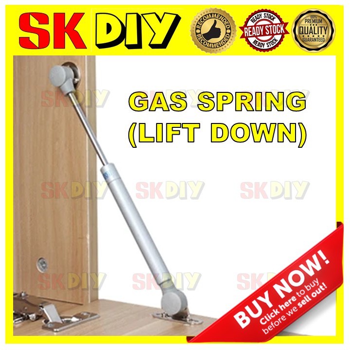 Gas Spring (Lift Down) Gas Pop Gas Strut Gas Shocks Kitchen