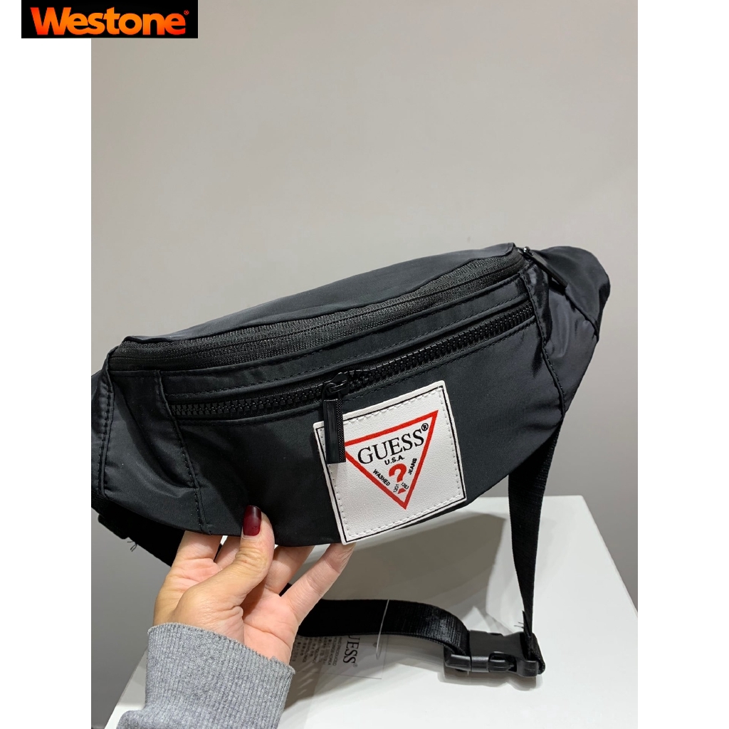 STOCK MALAYSIA Unisex Guess Men Crossbody Bag chest bag waist bag Cross body beg Lelaki Shopee