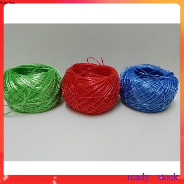 Plastic Raffia String / Rope / Tali Rafia Plastik 100g Shopee Malaysia