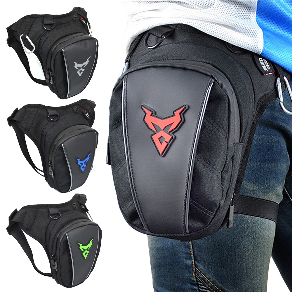 Motocentric Waterproof Motorcycle Leg Bag Reflective Design Motorcycle