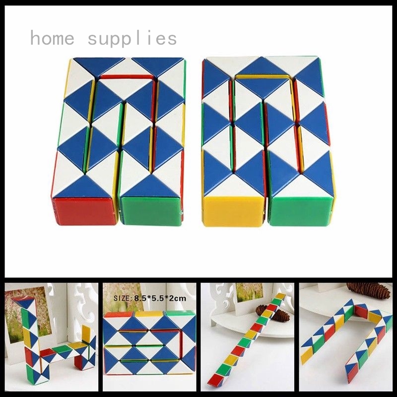 Toys & Games Snake Speed Cube Puzzle Toys Twist Magic Ruler Cube Hand
