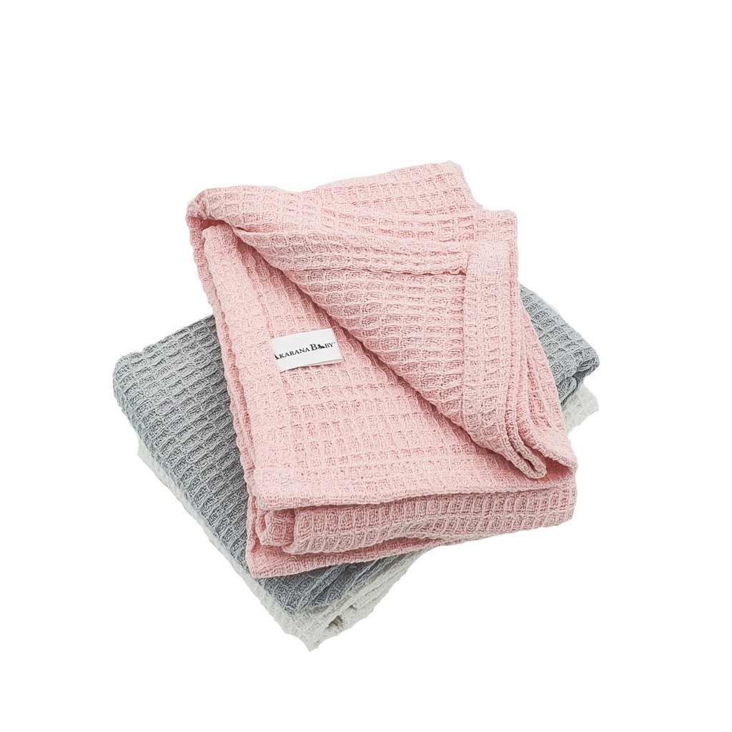 Waffle Weave Baby & Toddler Blanket 100 Cotton Shopee Malaysia
