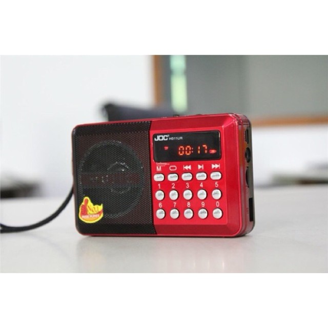 Original JOC (H011UR) Rechargeable Digital MP3 Player FM Radio+AlQuran