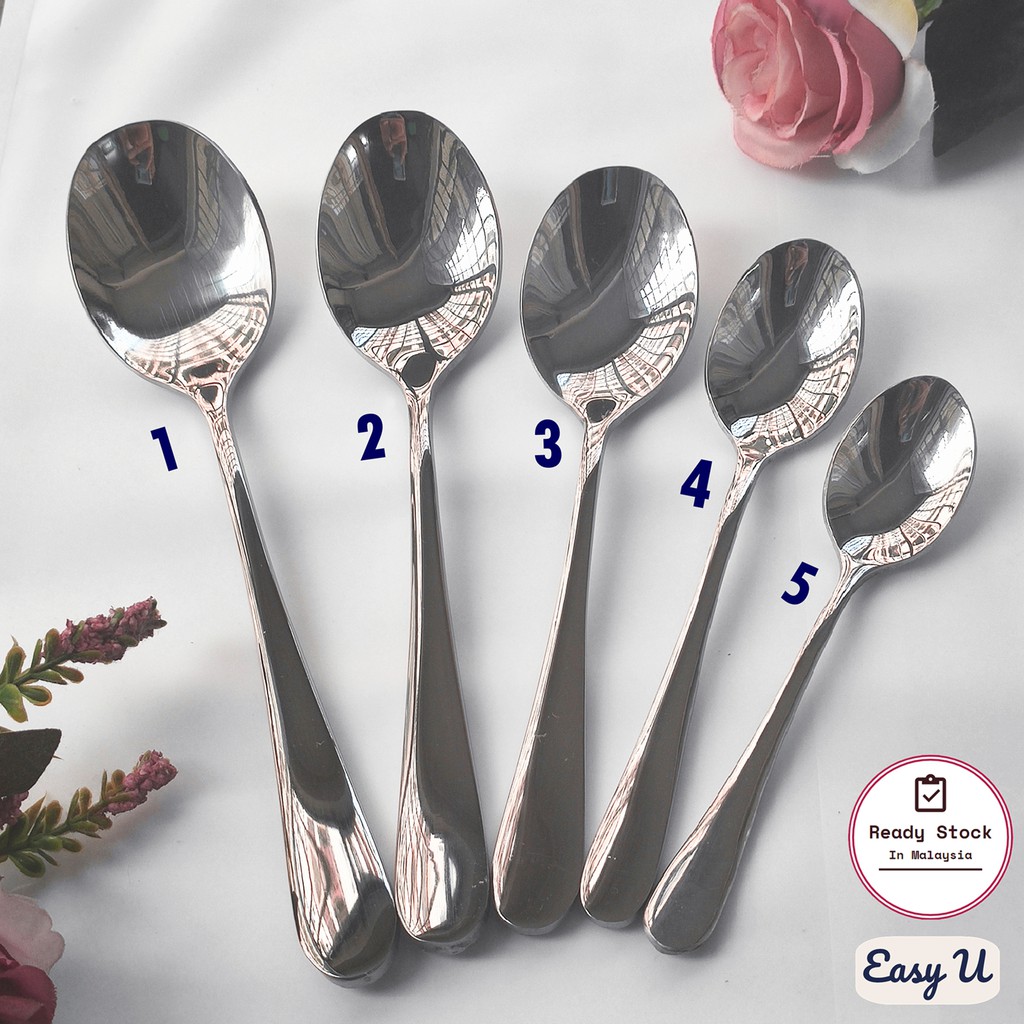 410 Series Thick Stainless Steel Tableware Spoon Cutlery/Flatware/Table