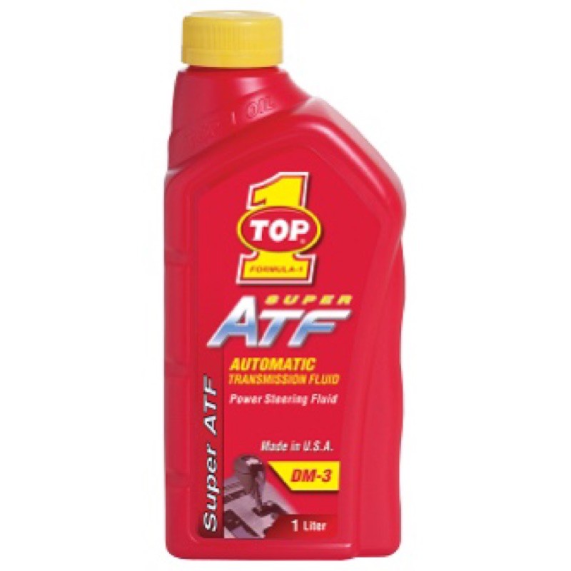 13553 Top 1 Dm-3 Super Atf Gear Oil/ Power Steering Fluid (1 Liter) For Proton, Perodua , Toyota , Honda , Kia , Mazda | Shopee Malaysia