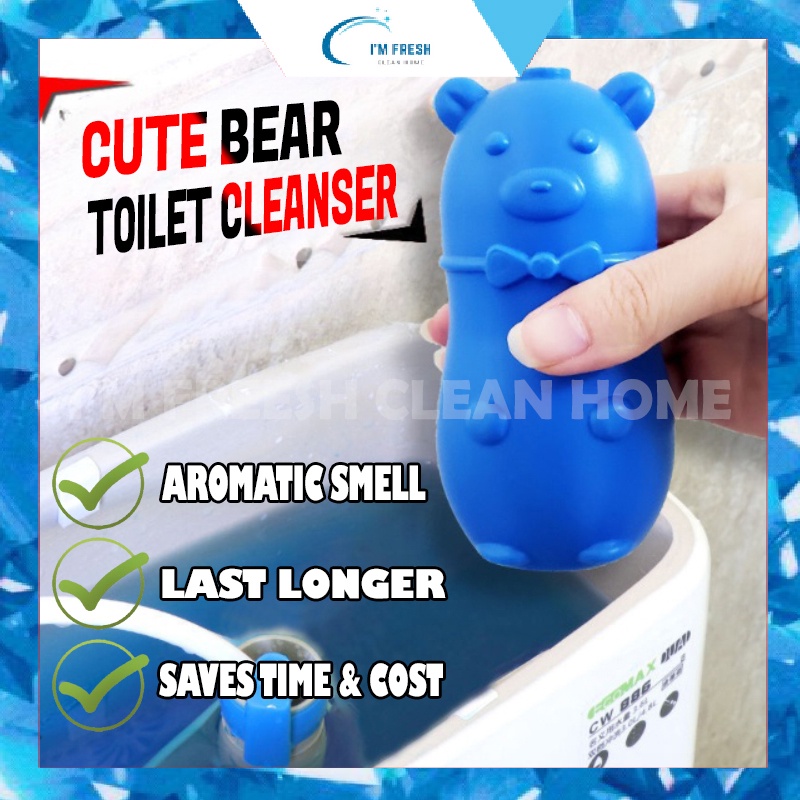 Toilet flush cleaner Grizzly Bear toilet Bowl Flush Aromatic deodorant