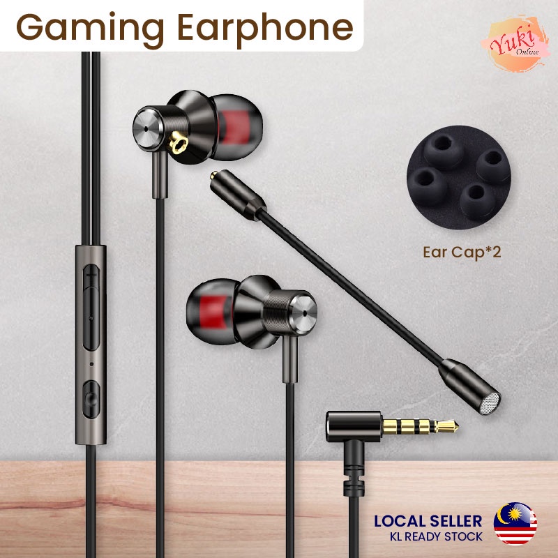 Earphone Murah FPS Gaming Earphone Gaming Headset Inear Wired