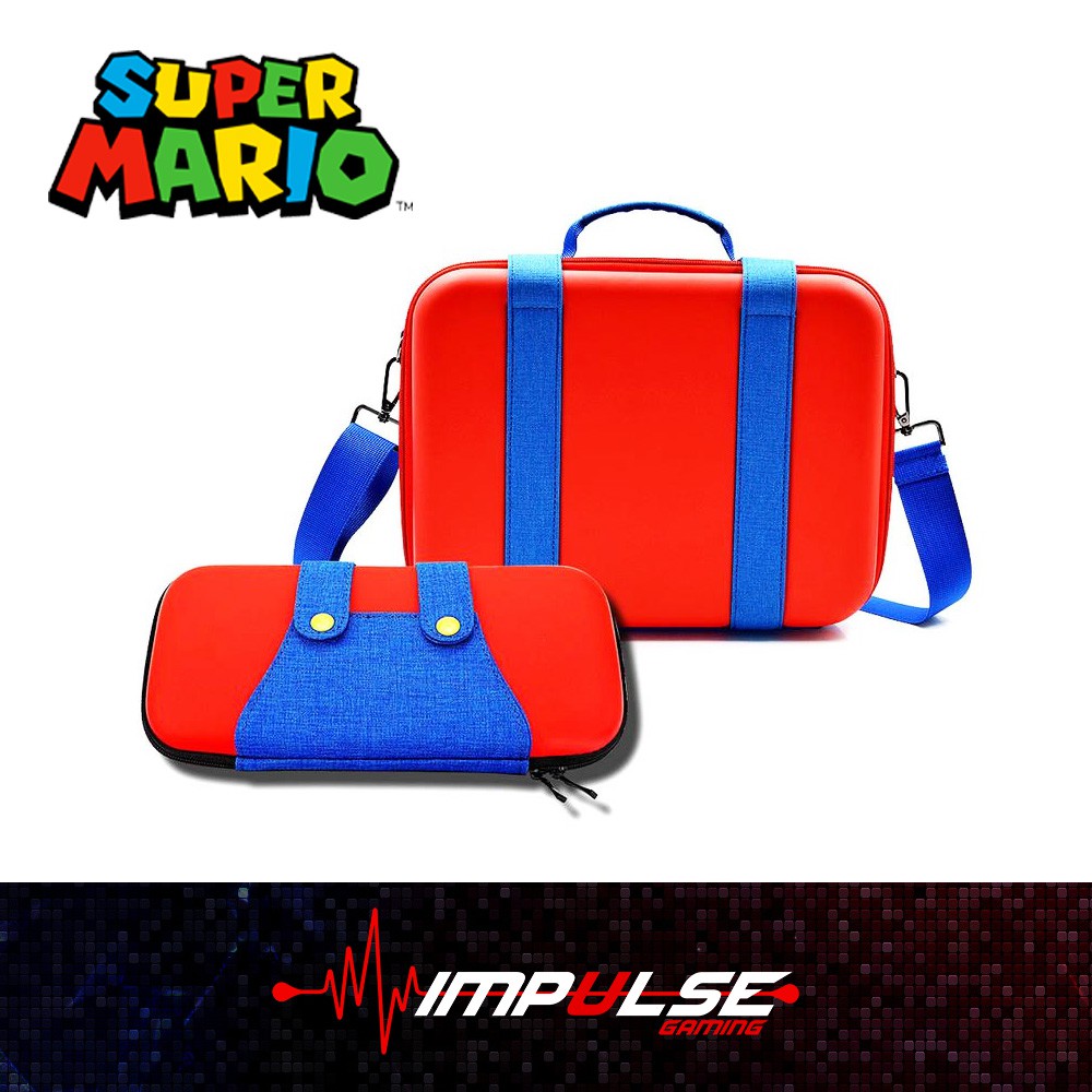 NSW Nintendo Switch Premium Mario Carry Pouch Case Shopee Malaysia